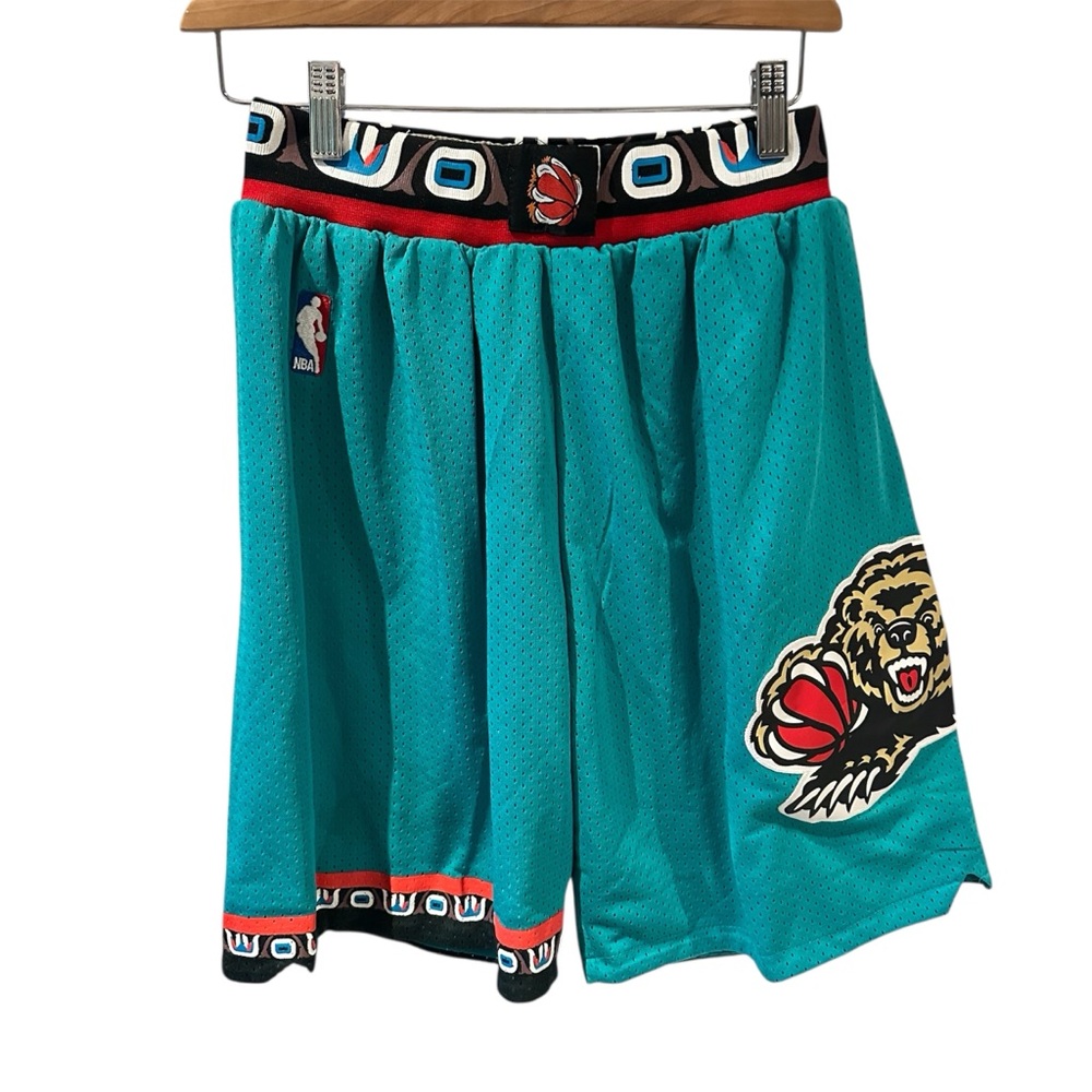 Vintage Adidas Memphis Grizzlies NBA Swingman‎ Shorts Size Large